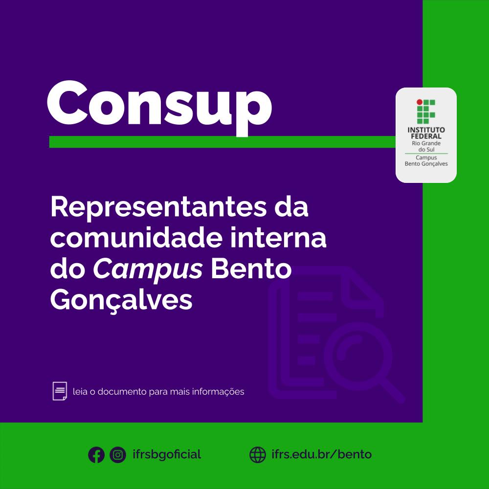 Definidos Os Representantes Do Campus No Conselho Superior Do IFRS