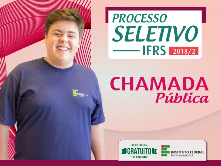 Matrículas da Chamada Pública do Processo Seletivo de estudantes 2018 2