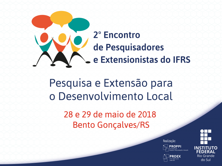 2º Encontro de Pesquisadores e Extensionistas do IFRS abre inscrições