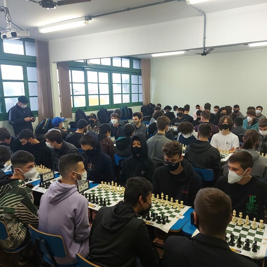 Clube de Xadrez do IFRS ministrará aula de xadrez à comunidade Riograndida  - Campus Rio Grande