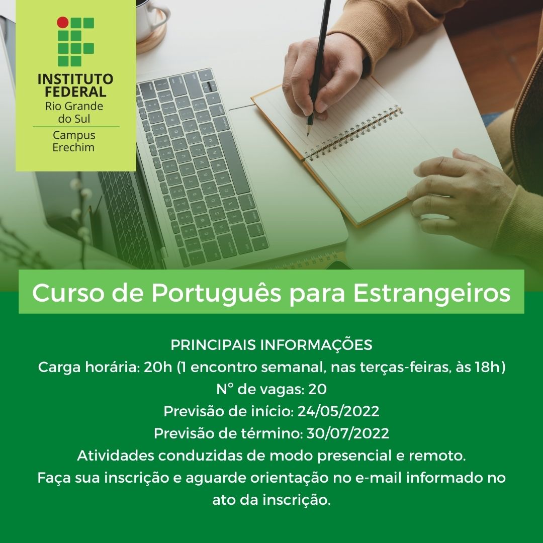 Curso de Português para Estrangeiros