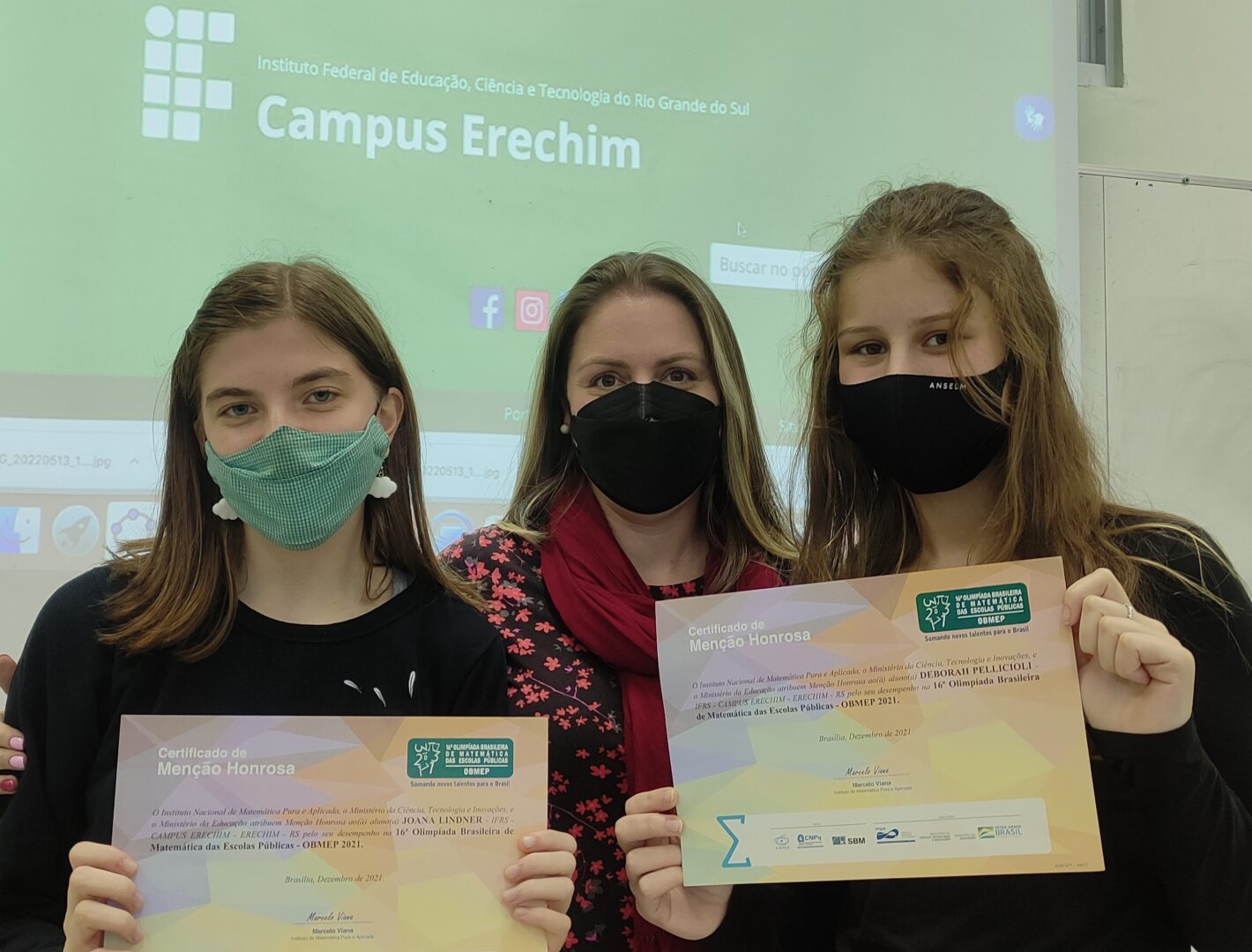 Estudantes do IFRS – Campus Erechim recebem certificado de Menção