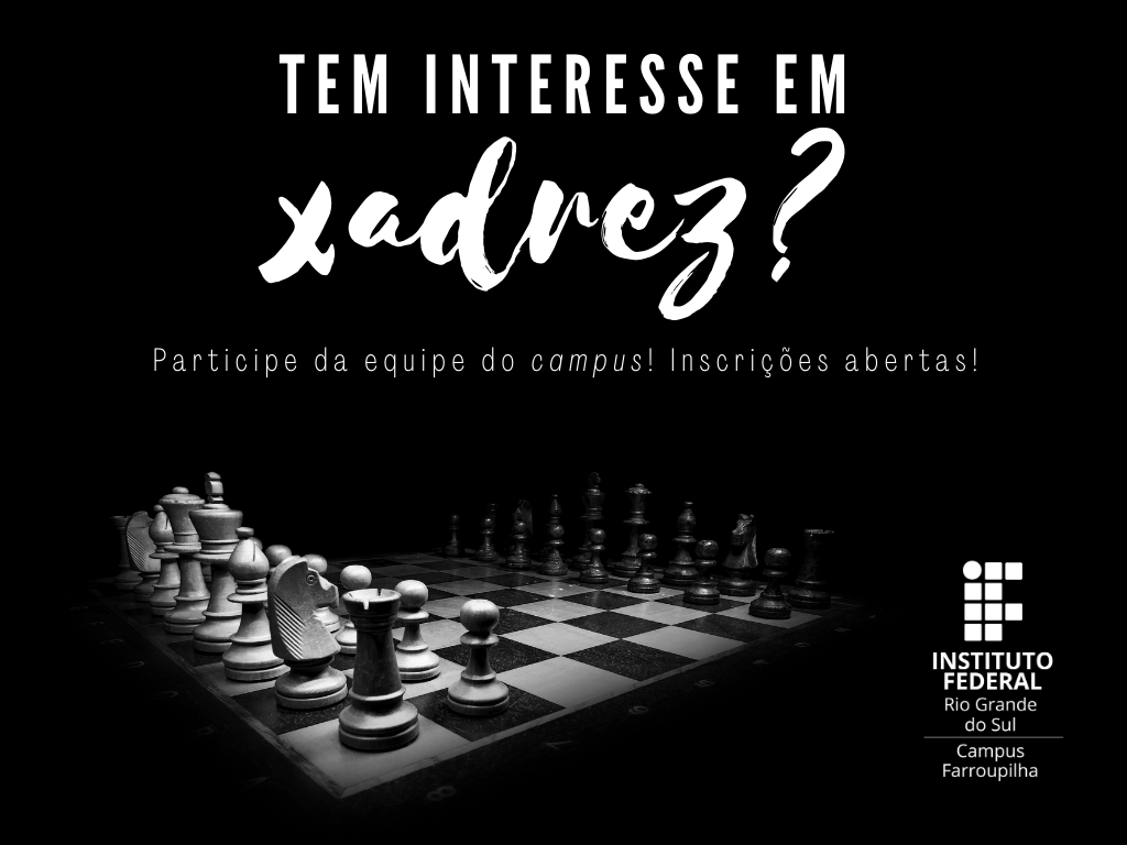 Você já fez aula de Xadrez?