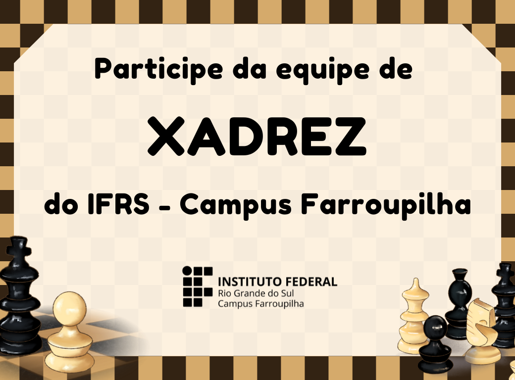 Estudantes  Participem da Equipe de Xadrez do campus - Campus