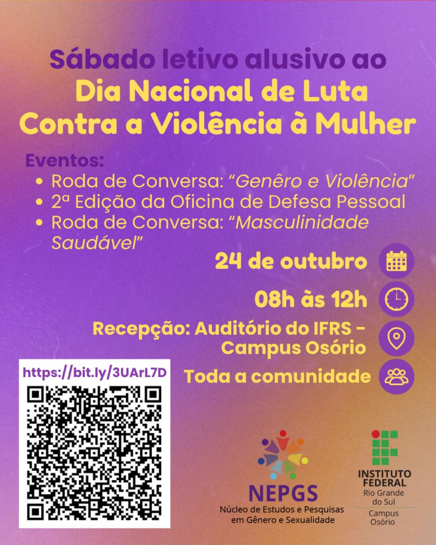Atividades alusivas ao Dia Nacional de Luta contra a Viol&ecirc;ncia &agrave; Mulher