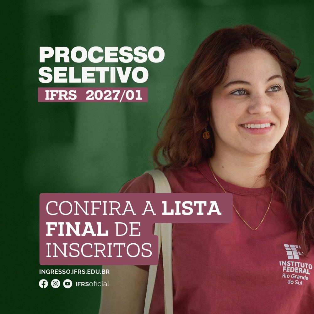 Lista de inscri&ccedil;&otilde;es homologadas no Processo Seletivo