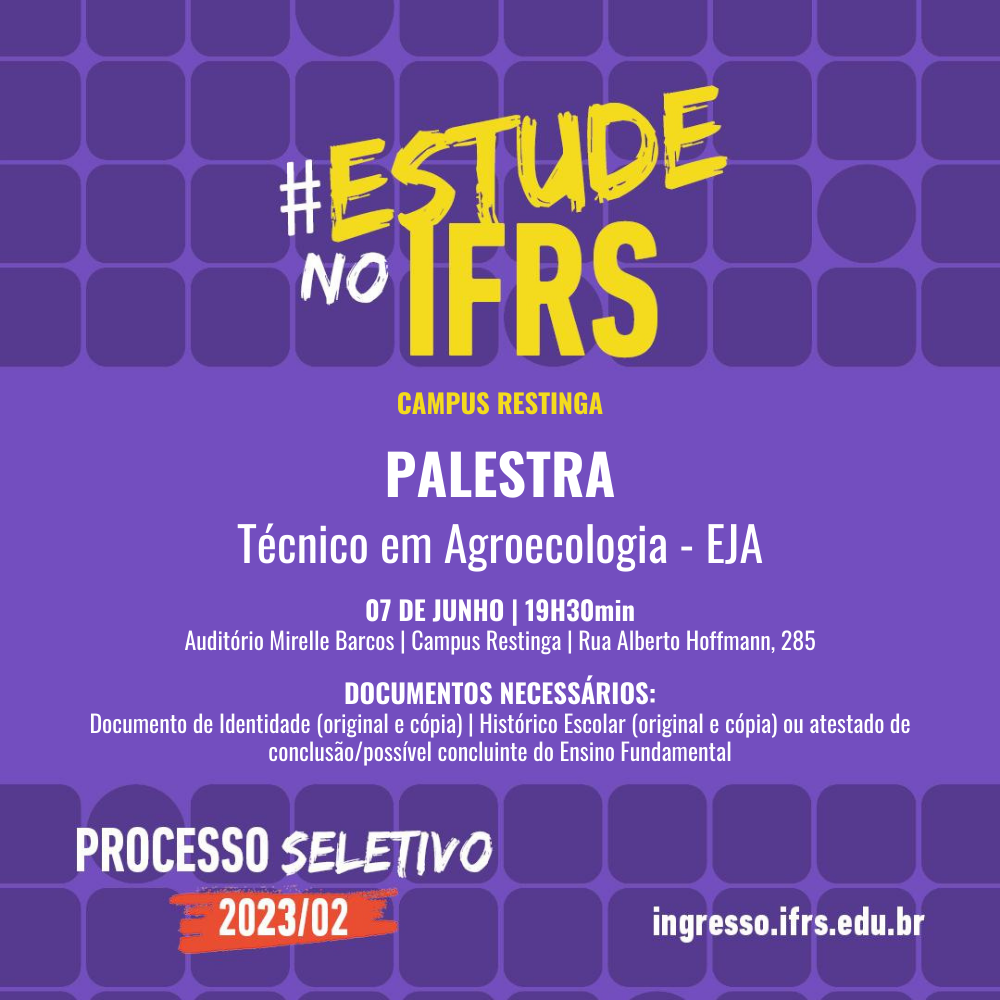 Jogos do IFRS: inscrições para torneios seletivos de tênis de mesa e xadrez  - Campus Restinga