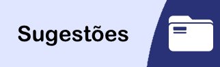 Sugestões