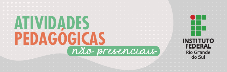 Repositório das atividades pedagógicas não presenciais