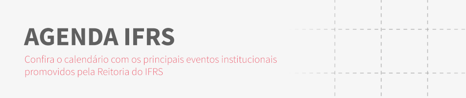 Agenda de Eventos do IFRS