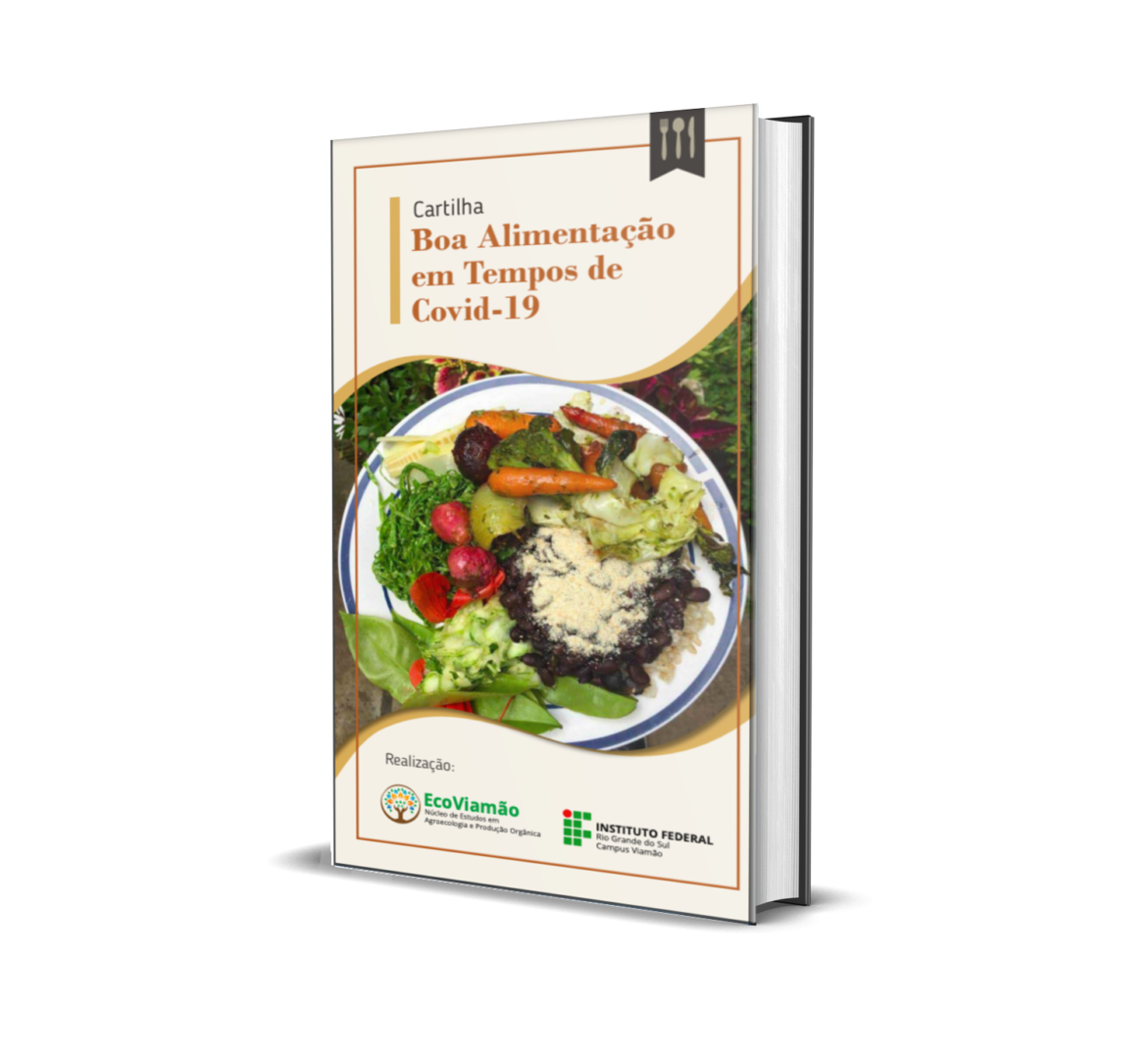 Com objetivo de promover saúde preventiva para todos, o IFRS - Campus Viamão e Programa EcoViamão convidam você a repensar a alimentação e nutrição como uma ponte direta ao fortalecimento da imunidade do nosso corpo. Aqui você terá orientações de como escolher alimentos saudáveis e de baixo custo, com dicas culinárias e receitas práticas e fáceis de fazer. Partiremos da realidade de nossa comunidade, onde é comum o consumo de alimentos provenientes de “cestas básicas”, que oferecem ingredientes insuficientes para uma alimentação adequada. Em tempos de combate aos efeitos e causas da pandemia da Covid-19, esta cartilha é um convite para você e a sua família terem um dia a dia alimentar mais agradável, prazeroso e econômico.