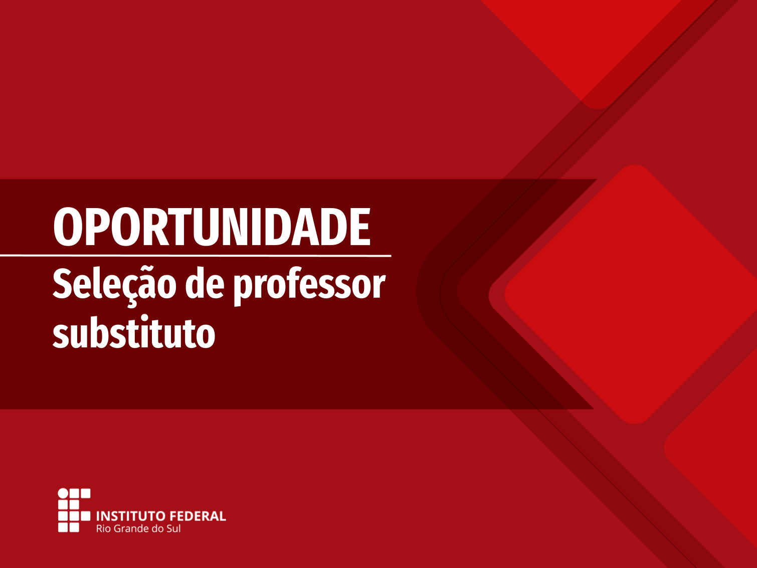 Ifrs Abre Seleção Para Professor Substituto Instituto Federal Do Rio Grande Do Sul