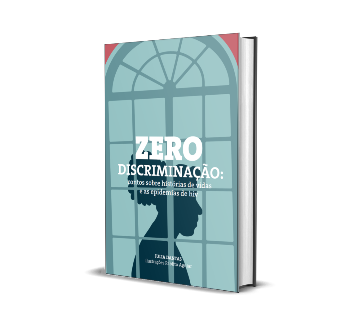 Zero discriminação: contos sobre HIV e Aids são cinco contos, mas desde as primeiras linhas o leitor já percebe que se trata de muito mais que cinco histórias. São narrativas que testemunham encontros e desencontros que ocorrem dentro e fora da obra: dentro, porque os contos falam de enlaces e desenlaces, e fora, porque os efeitos da leitura extrapolam os limites da ficção, já que somos colocados na condição de testemunhas de um cotidiano que nos espreita direta ou indiretamente. No fio das tramas narradas por Julia Dantas, somos colocados de frente com personagens que facilmente poderiam estar encarnados em nossos familiares, conhecidos ou amigos. E na verdade eles lá estão, ainda que silenciosamente. Se não na condição de portadores de HIV e Aids, eles e elas estão refletidos no viés do preconceito que está retratado nas tantas tramas que, não raras vezes, rondam nosso cotidiano.