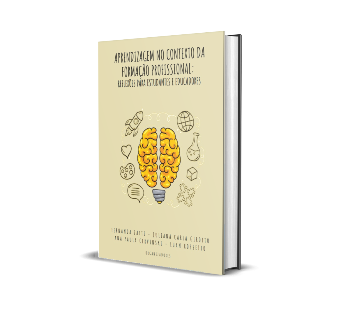 Este livro é fruto das discussões empreendidas na I Semana da Aprendizagem do IFRS – Campus Erechim, evento realizado entre os dias 21 e 26 de setembro de 2020, em formato on-line, que contou não apenas com a participação de docentes, discentes e técnico-administrativos, mas também a comunidade externa, proveniente de diferentes instituições e regiões do país. Em sua primeira edição, a I Semana da Aprendizagem discutiu a formação profissional sob diferentes perspectivas, com vistas a propiciar reflexões acerca do processo de ensino e da aprendizagem no contexto dos cursos técnicos e superiores. Considerando a riqueza e a diversidade dos temas abordados, o livro “Aprendizagem no contexto da formação profissional: reflexões para estudantes e educadores” reúne textos escritos pelos palestrantes, com a proposta de dar continuidade aos debates, compartilhando ensaios, relatos de práticas e pesquisas, contribuindo com a disseminação do conhecimento acerca de seus temas de estudo.