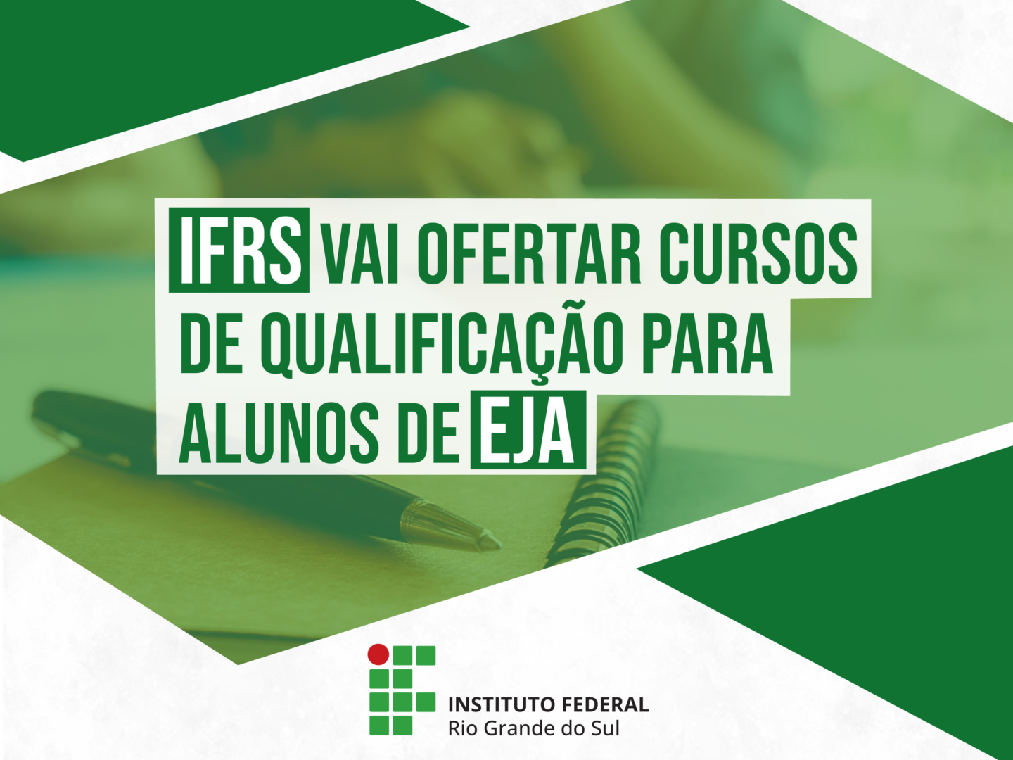 Curso EJA profissionalizante EaD abre inscrições