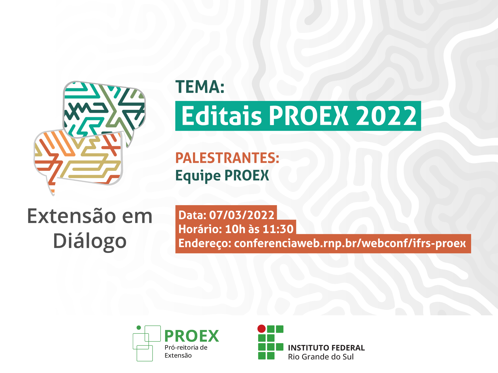 Pró-Reitoria de Extensão - PROEX