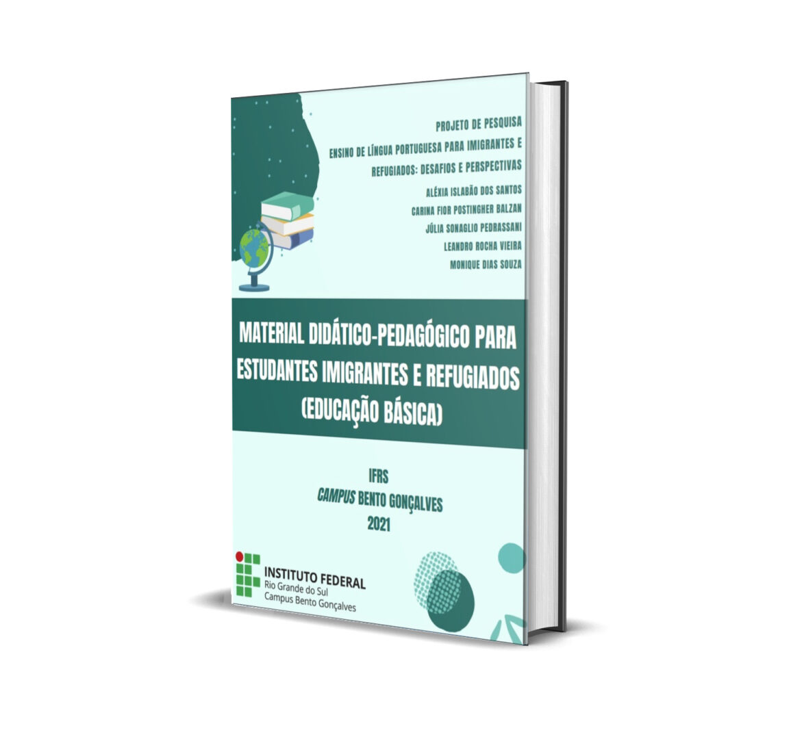 Este material didático foi produzido com o intuito de auxiliar o processo de ensino e de aprendizagem de estudantes imigrantes/refugiados matriculados na Educação Básica. O conhecimento da língua portuguesa é condição imprescindível para a interação do estudante imigrante e refugiado com a comunidade escolar, para a sua aprendizagem em todos os componentes curriculares e para a progressiva inserção na sociedade brasileira. O material, organizado em treze unidades pensadas a partir de três eixos: a língua em uso, apontando para a aplicação dos conhecimentos linguísticos construídos naquela unidade em situações comunicativas reais; o vocabulário, que contempla o léxico básico vinculado ao tema trabalhado; e a gramática, em que são apresentados tópicos essenciais na gramática da língua em relação à morfologia e à sintaxe.