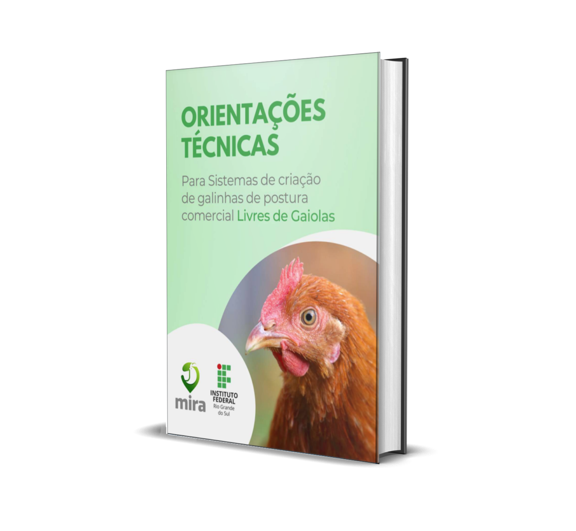 Esta cartilha consiste num material orientativo técnico sobre práticas de manejo básicas, mas muito relevantes e que não são sempre óbvias a todos. Essas práticas propostas, se implementadas e seguidas rotineiramente, auxiliam em assegurar o bem-estar e a produtividade de galinhas de postura comercial criadas em sistemas livres de gaiola. A cartilha é uma ferramenta elaborada especialmente, mas não exclusivamente, para avicultores e técnicos que provêm assistência técnica às criações alternativas de aves de postura comercial livres de gaiola e com acesso ao meio externo. Este trabalho é resultado do Projeto de apoio à Pesquisa de Mapeamento de Produtores de Ovos no Brasil.