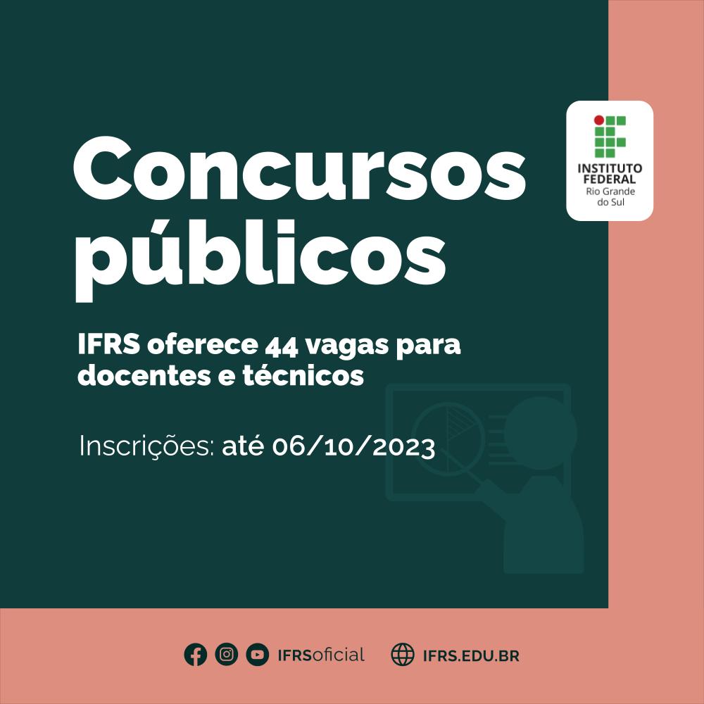 Inscrições de concurso para técnicos administrativos em educação