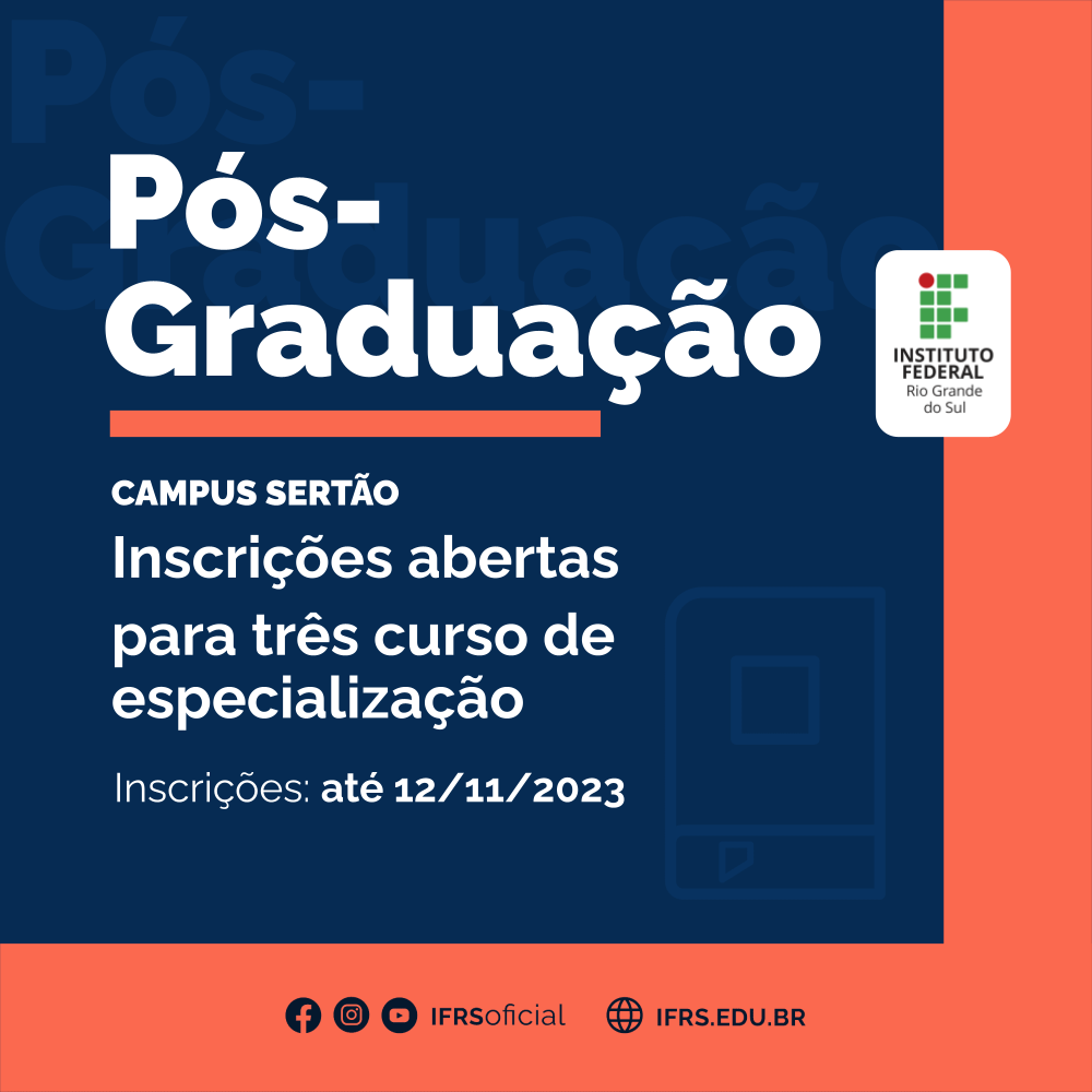 Inscrições abertas para cursos técnicos gratuitos do IFRJ